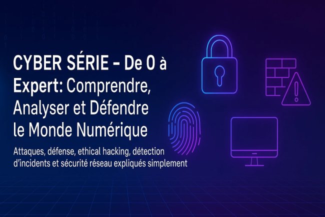 CYBER SÉRIE – De 0 à Expert : Comprendre, Analyser et Défendre le Monde Numérique