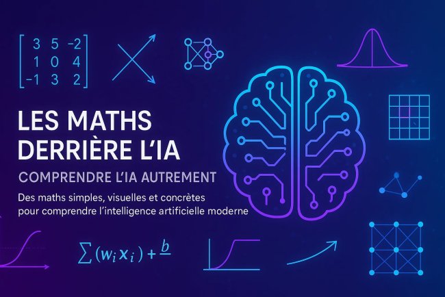 La collection "Les Maths derrière l’IA" – Comprendre l’intelligence artificielle autrement
