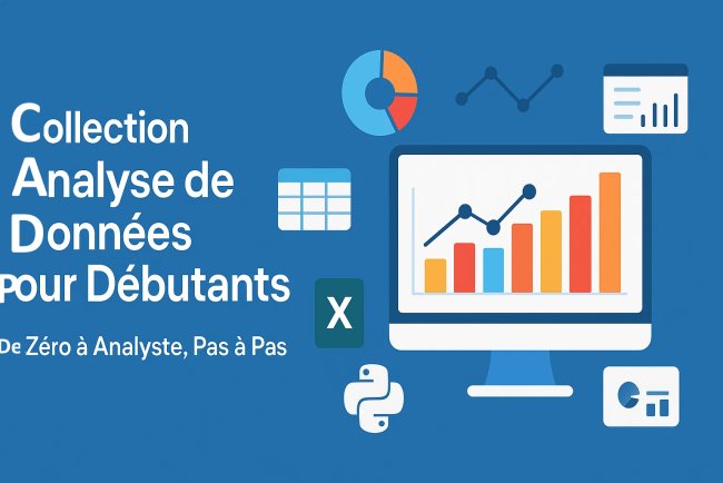 Collection “Analyse de Données pour Débutants” – De Zéro à Analyste, Pas à Pas