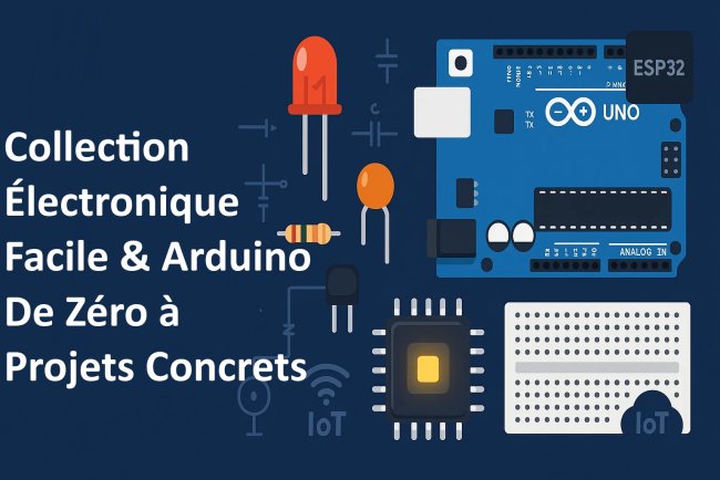 Collection “Électronique Facile & Arduino” – De Zéro à Projets Concrets