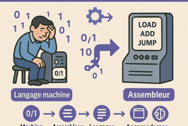 Avant les langages de programmation… on programmait comment ?