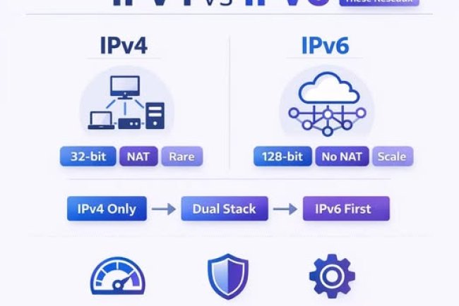 Sujet de thèse (Réseaux) : Étude comparative IPv4 vs IPv6 en entreprise (réelle ou simulée)