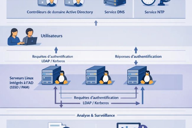 Problèmes d’authentification sur une infrastructure Windows et Linux