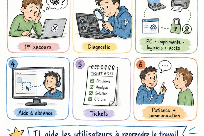 Technicien support informatique : le médecin généraliste du numérique