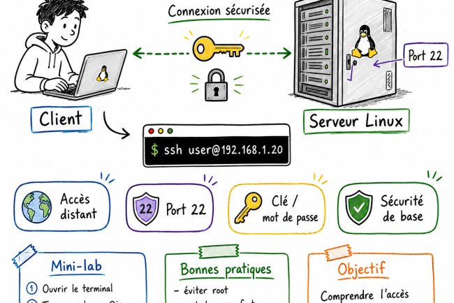 SSH : administrer un serveur Linux à distance