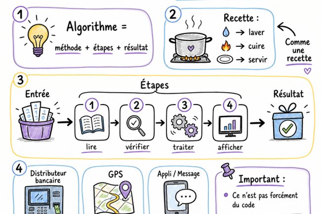 À la découverte des algorithmes : remettons l’église au centre du village