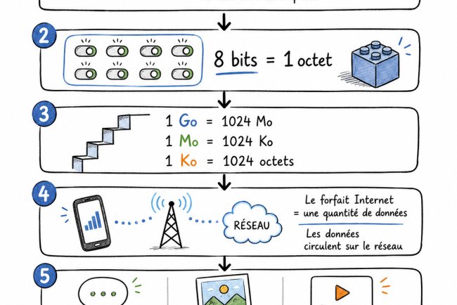 D’où viennent les “mégas” que les opérateurs nous facturent