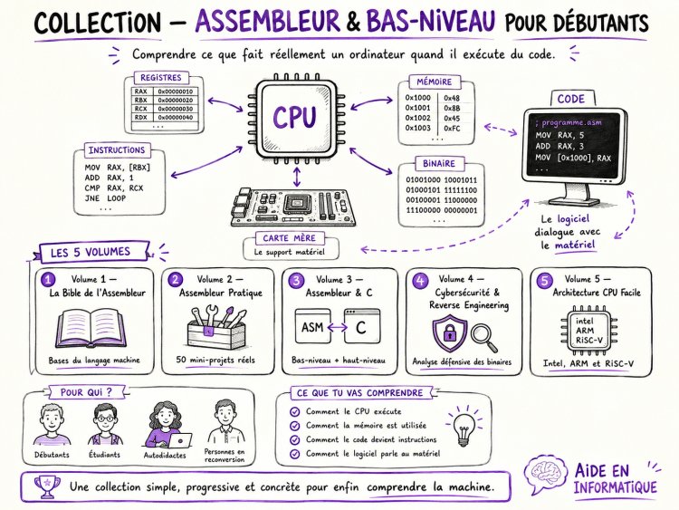 Collection — Assembleur & Bas-Niveau pour Débutants