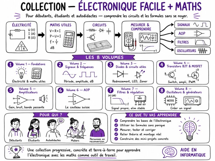 Collection — Électronique Facile + Maths