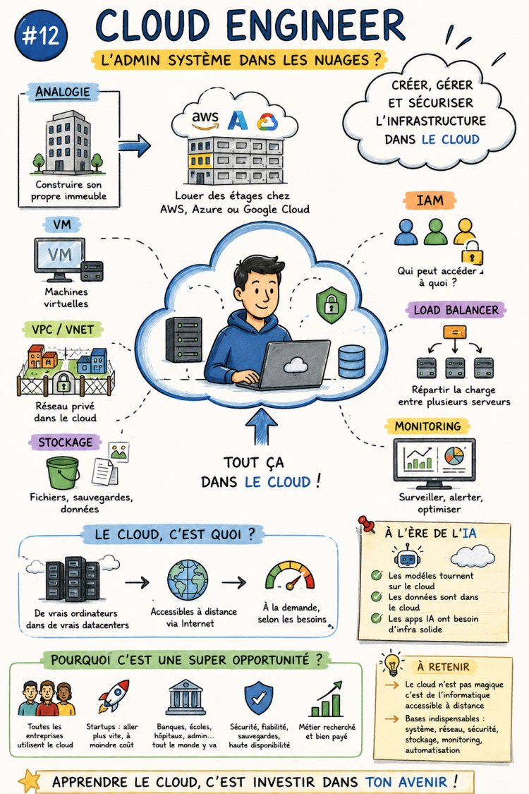 Cloud Engineer — l’admin système dans les nuages
