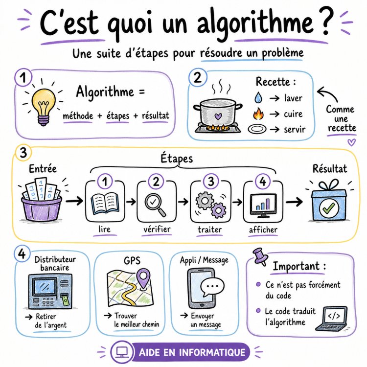 À la découverte des algorithmes : remettons l’église au centre du village