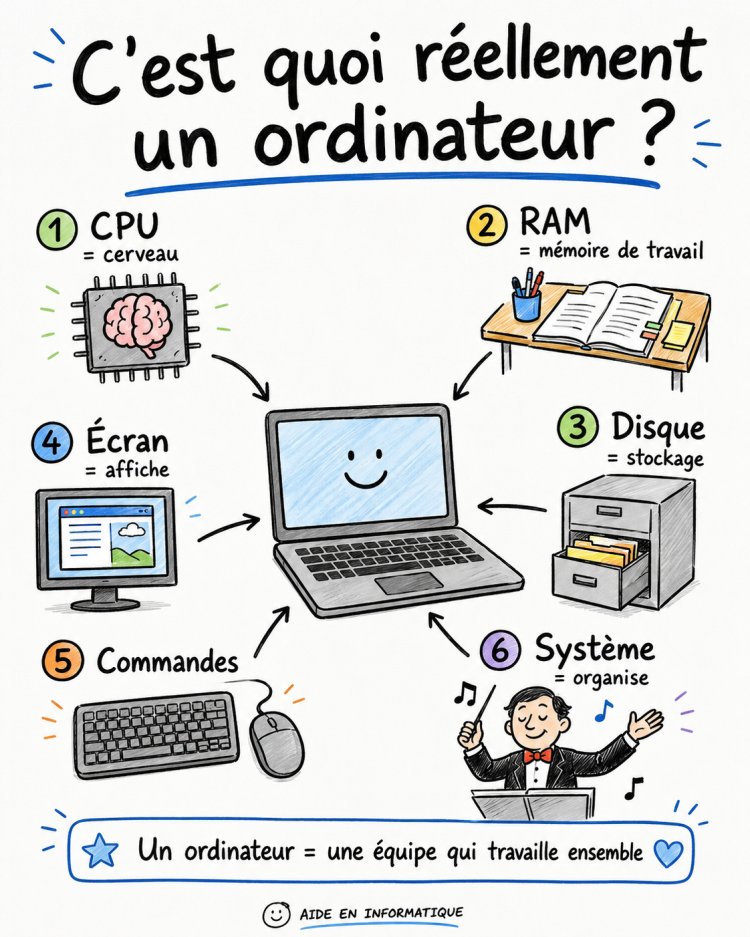 C’est quoi réellement un ordinateur