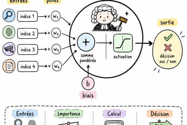 C’est quoi un neurone artificiel ?