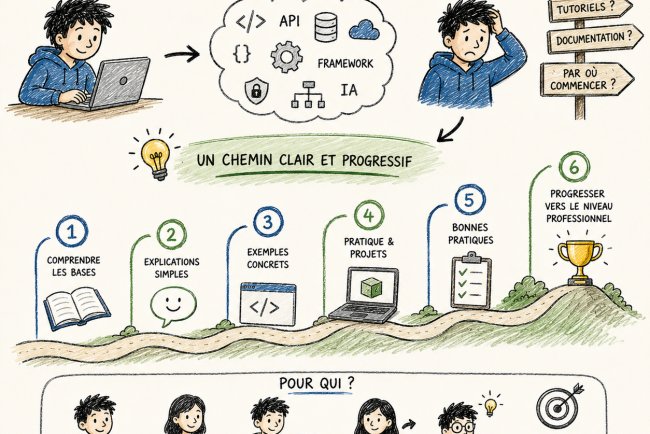 La collection “De Junior à Senior” : apprendre l’informatique pas à pas, sans jargon inutile