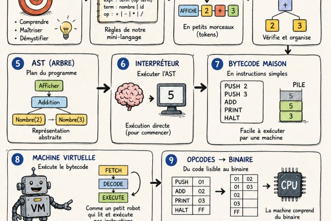 MiniLang : créons pas à pas un langage de programmation avec Python