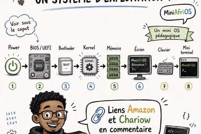 Comment crée-t-on un système d’exploitation ?