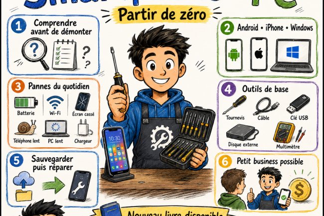 Maintenance et Réparation PC & Smartphone : comment débuter ?