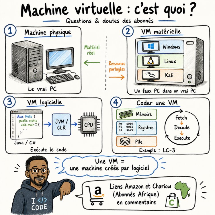 C’est quoi réellement une machine virtuelle ?