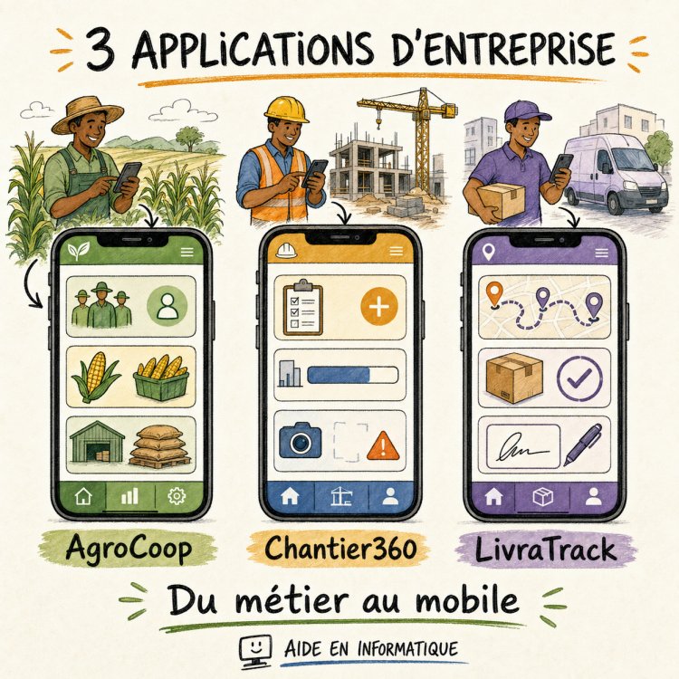 NOUVELLE SÉRIE — CONSTRUIRE DES APPLICATIONS D’ENTREPRISE DE A À Z