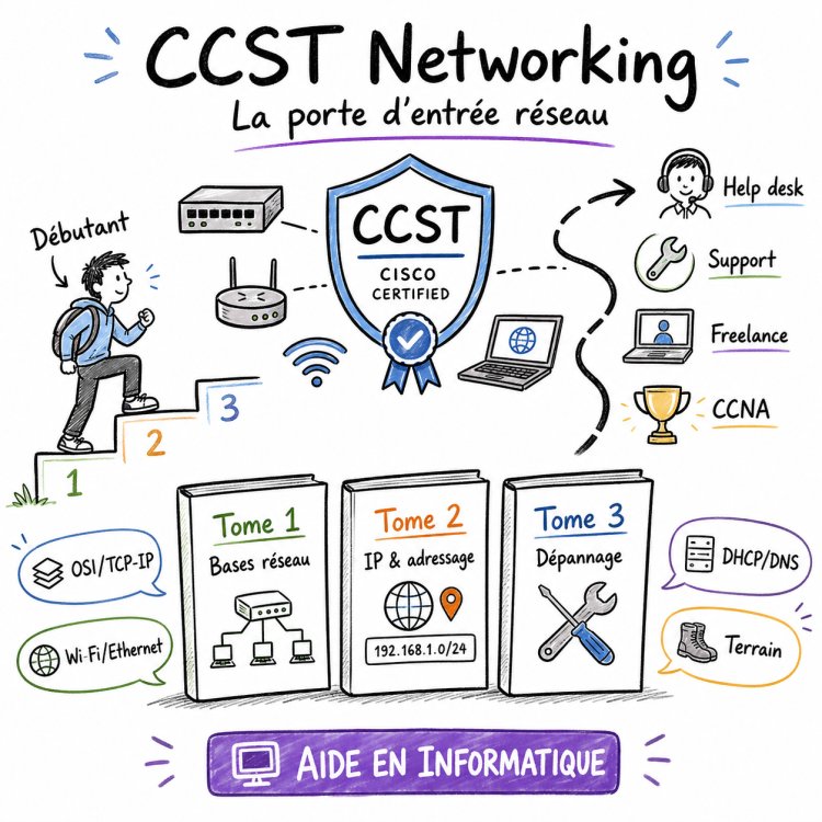 CERTIFICATION RÉSEAU — CCST Networking : est-ce vraiment utile quand on débute